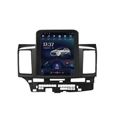 Uyumlu  Mitsubishi Lancer (2007-2012) Android 12 Carplay Navigasyon Tesla Ekran Multimedya - 4