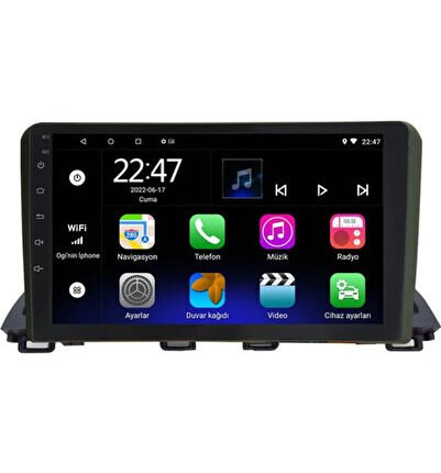 Mazda 3 (2014) Android 12 Carplay Navigasyon Multimedya - 8GB Ram 128GB HDD