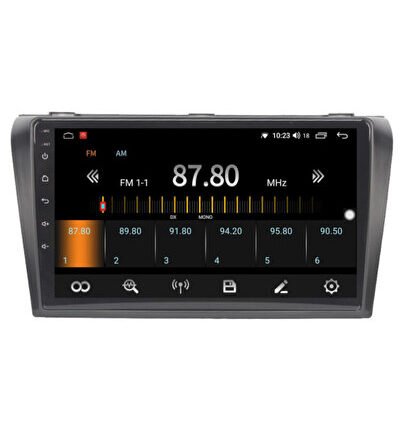 Mazda 3 (2004-2009) Android 12 Carplay Navigasyon Multimedya - 2GB Ram 32GB HDD