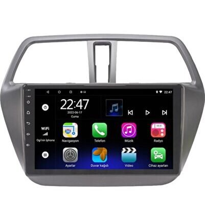 Suzuki S-Cross (2013-2020) Android 12 Carplay Navigasyon Multimedya - 2GB Ram 32GB HD