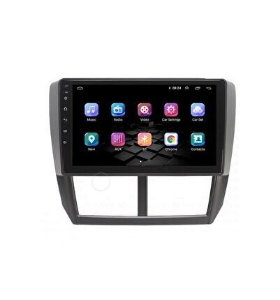 Subaru İmpreza (2008-2011) Android 12 Carplay Navigasyon Multimedya - 8GB Ram 128GB HD