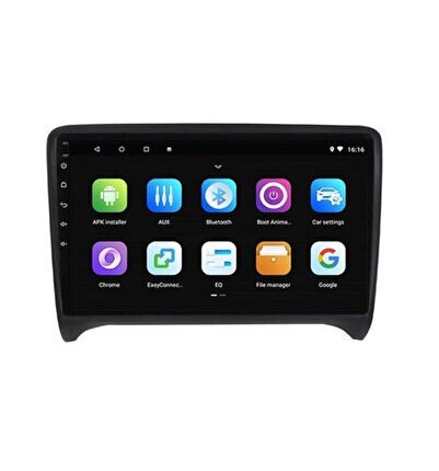 Audi TT 2006-2013 Android 12 Carplay Navigasyon Multimedya - 2GB Ram 32GB HDD