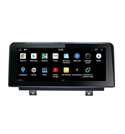 Bmw F30 (2013-2016) Android 12 Carplay Navigasyon Multimedya - 2GB Ram 32GB HDD
