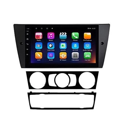 Bmw E90 (2005-2012) Android 12 Carplay Navigasyon Multimedya - 2GB Ram 16GB HDD