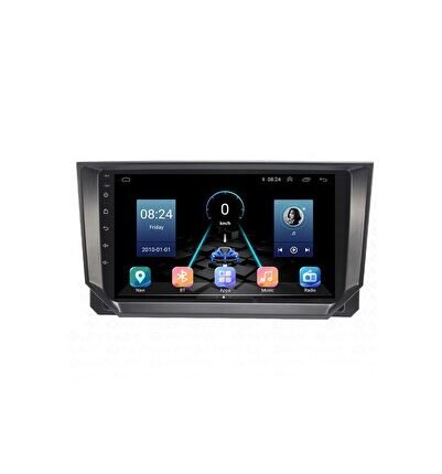 Seat İbiza (2018-2020) Android 12 Carplay Navigasyon Multimedya - 4GB Ram 64GB HDD