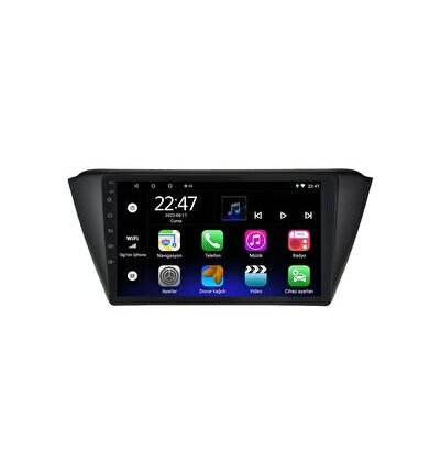 Skoda Fabia (2015-2019) Android 12 Carplay Navigasyon Multimedya - 2GB Ram 32GB HDD
