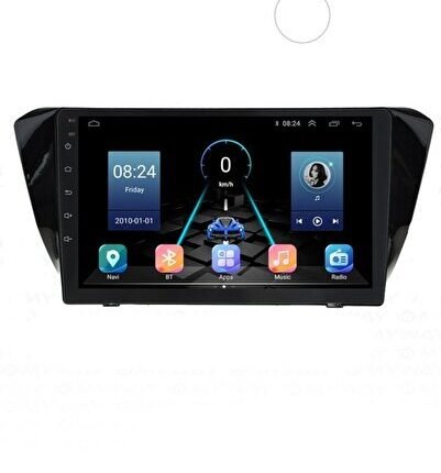 Skoda Superb (2015-2020) Android 12 Carplay Navigasyon Multimedya - 4GB Ram 64GB HDD