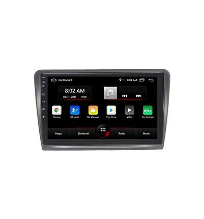 Skoda Superb (2009-2013) Android 12 Carplay Navigasyon Multimedya - 2GB Ram 16GB HDD
