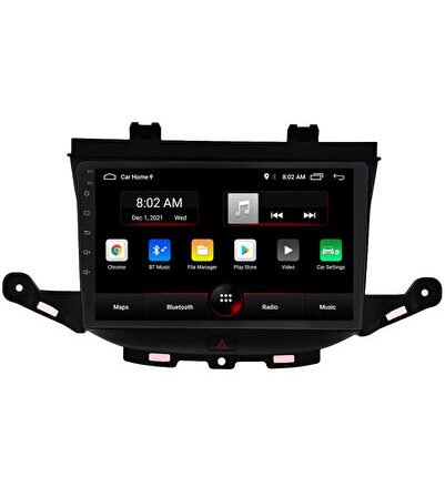 Opel Astra K Android 12 Carplay Navigasyon Multimedya - 2GB Ram 32GB HDD