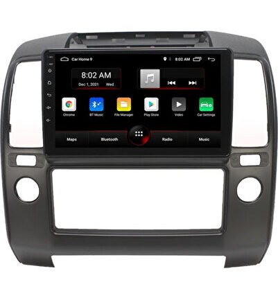 Nissan Navara (2005-2010) Uyumlu Android 12 Carplay Navigasyon Multimedya - 2GB Ram 16GB HDD