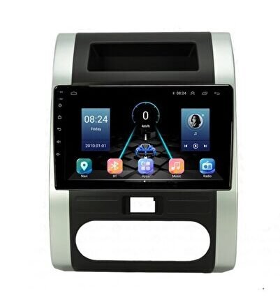 Nissan X-Trail (2007) Uyumlu Android 12 Carplay Navigasyon Multimedya - 8GB Ram 128GB HDD