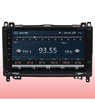 Mercedes Sprinter (2008-2016) Android 12 Carplay Navigasyon Multimedya - 2GB Ram 32GB