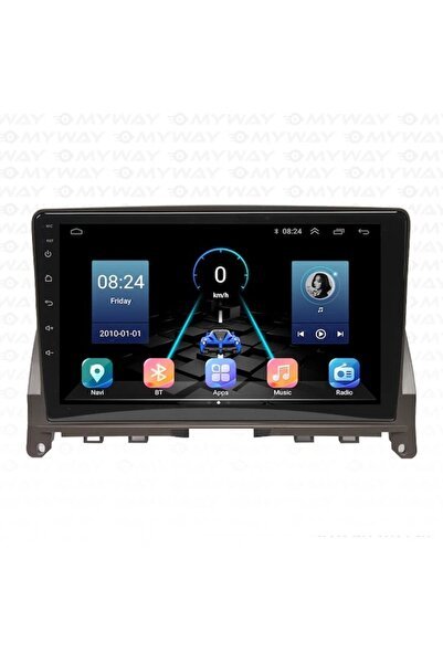 1_org_zoom-18241.jpg Mercedes C Class C180-C200 Android 12 Carplay Navigasyon Multimedya - 8GB Ram 128GB HD - Görsel 1