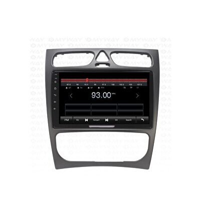 Mercedes Viano (2004-2006) Android 12 Carplay Navigasyon Multimedya - 2GB Ram 32GB HDD