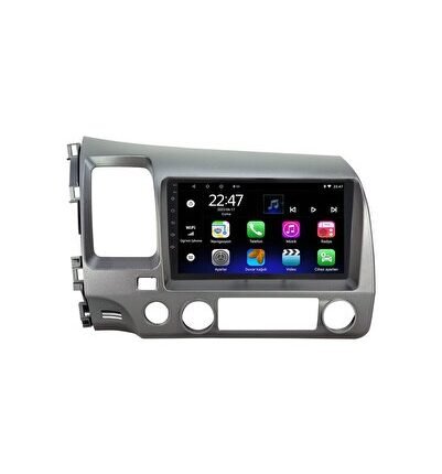 Honda Civic Fd6 (2008-2011) Android 12 Carplay Navigasyon Multimedya - 2GB Ram 32GB HD