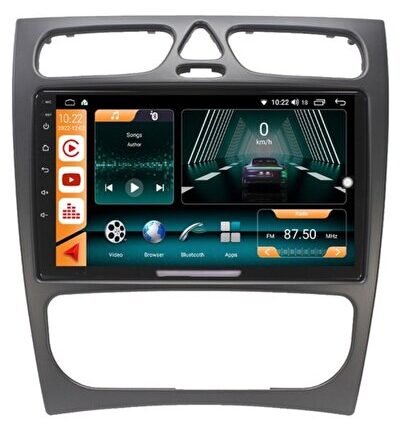 Mercedes Vito (2003-2006) Android 12 Carplay Navigasyon Tuşlu Multimedya - 2GB Ram 32G