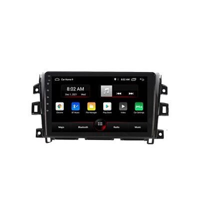 Nissan Navara (2014-2020) Uyumlu  Android 12 Carplay Navigasyon Multimedya - 2GB Ram 16GB HDD