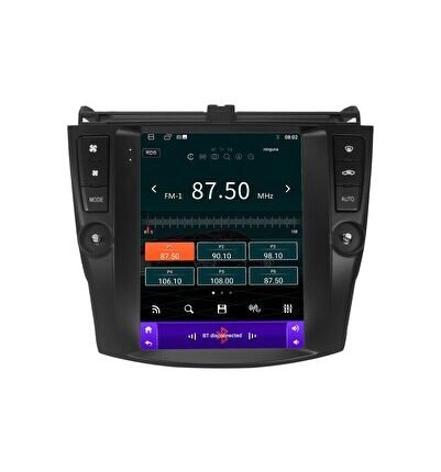 Honda Accord (2013-2017) Uyumlu Android 12 Carplay Navigasyon Tesla Ekran Multimedya - 2GB Ra