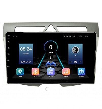 Kia Picanto (2008-2011) Android 12 Carplay Navigasyon Multimedya - 4GB Ram 64GB HDD