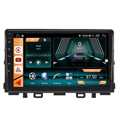 Kia Picanto (2018-2020) Android 12 Carplay Navigasyon Multimedya - 2GB Ram 32GB HDD