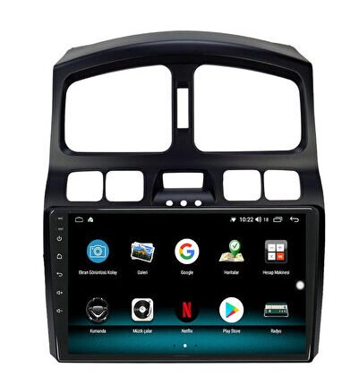 Kia Sportage (2005) Android 12 Carplay Navigasyon Multimedya - 2GB Ram 32GB HDD