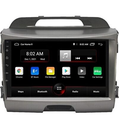 Kia Sportage (2010-2015) Android 12 Carplay Navigasyon Multimedya - 2GB Ram 16GB HDD