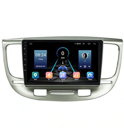 Kia Rio (2006) Android 12 Carplay Navigasyon Multimedya - 8GB Ram 128GB HDD