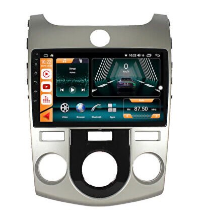 Kia Cerato (2010-2012) Android 12 Carplay Navigasyon Multimedya - 2GB Ram 32GB HDD
