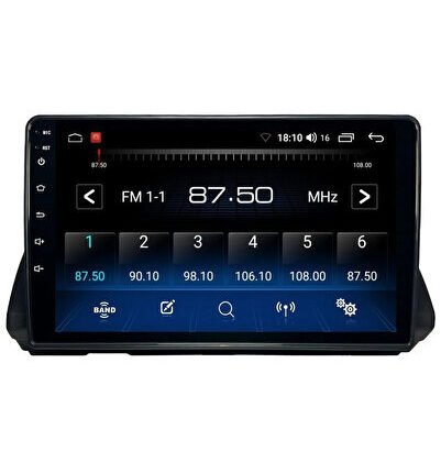 Renault Taliant Android 12 Carplay Navigasyon Multimedya - 4GB Ram 64GB HDD