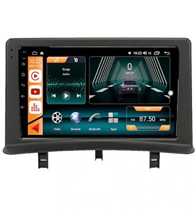 Renault Clio 3 Android 12 Carplay Navigasyon Multimedya - 2GB Ram 32GB HDD