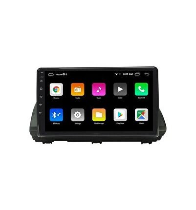 Renault Taliant Android 12 Carplay Navigasyon Multimedya - 2GB Ram 16GB HDD