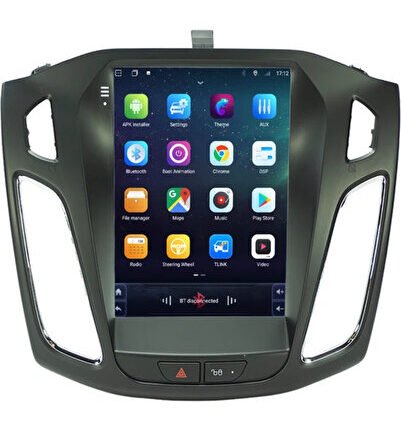Ford Focus 3-4 Android 12 Carplay Navigasyon Tesla Multimedya - 4GB Ram 64GB HDD