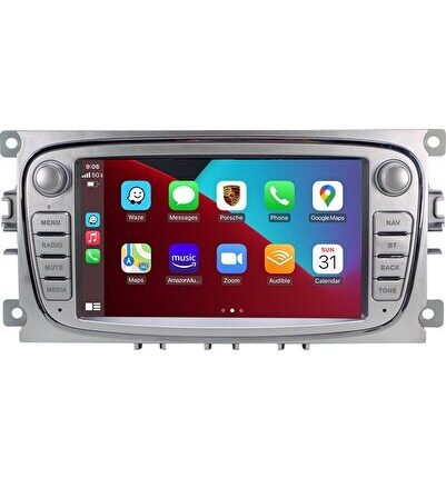 Ford Connect Android 12 Carplay Navigasyon Tuşlu Multimedya - 2GB Ram 16GB HDD
