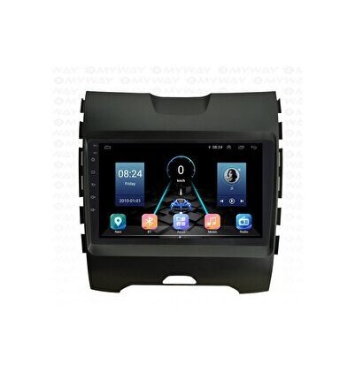 Ford Edge (2016-2019) Android 12 Carplay Navigasyon Multimedya - 8GB Ram 128GB HDD