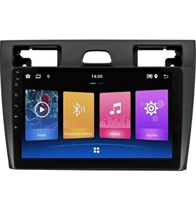 Ford Fiesta (2005-2008) Android 12 Carplay Navigasyon Multimedya - 2GB Ram 32GB HDD