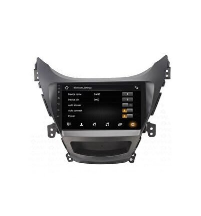 Hyundai Elantra (2021) Android 12 Carplay Navigasyon Multimedya - 4GB Ram 64GB HDD