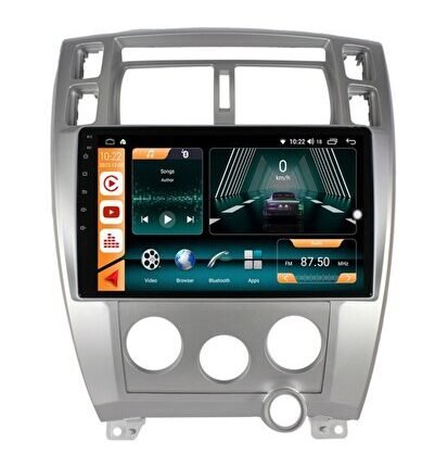 Hyundai Tucson (2005-2010) Android 12 Carplay Navigasyon Multimedya - 2GB Ram 32GB HDD