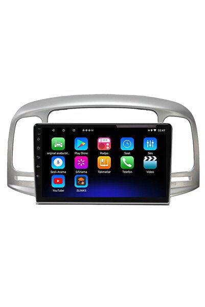1_org_zoom-18735.jpg Hyundai Accent Era (2006-2012) Android 12 Carplay Navigasyon Multimedya - 2GB Ram 32G - Görsel 1