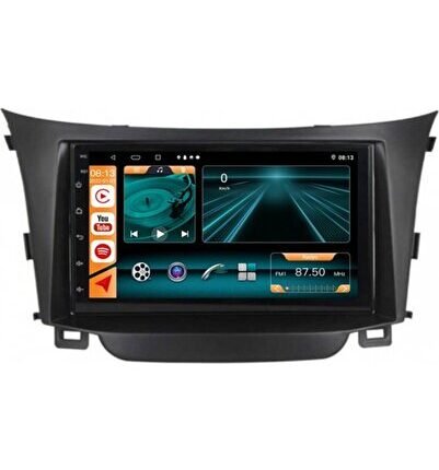 Hyundai i30 (2014-2017) Android 12 Carplay Navigasyon Multimedya - 2GB Ram 32GB HDD