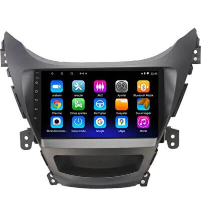 Hyundai Elantra (2021) Android 12 Carplay Navigasyon Multimedya - 2GB Ram 32GB HDD