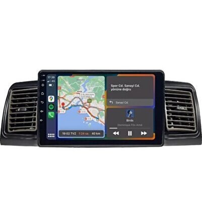 Toyota Corolla (2002-2006) Android 12 Carplay Navigasyon Multimedya - 2GB Ram 32GB HDD