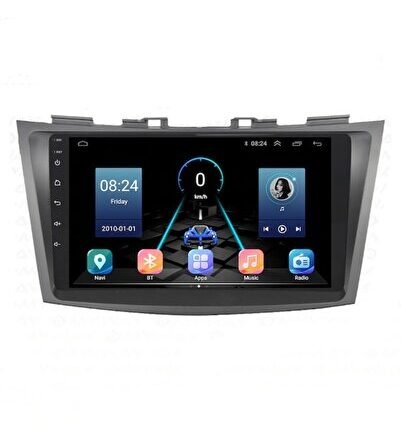 Toyota Avensis (2002-2008) Android 12 Carplay Navigasyon Multimedya - 8GB Ram 128GB HD
