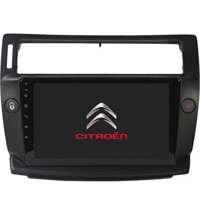 Citroen C4 (2005-2011) Android 12 Carplay Navigasyon Multimedya - 8GB Ram 128GB HDD