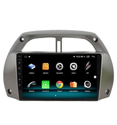 Toyota Rav 4 (2001-2005) Android 12 Carplay Navigasyon Multimedya - 2GB Ram 32GB HDD Uyumlu