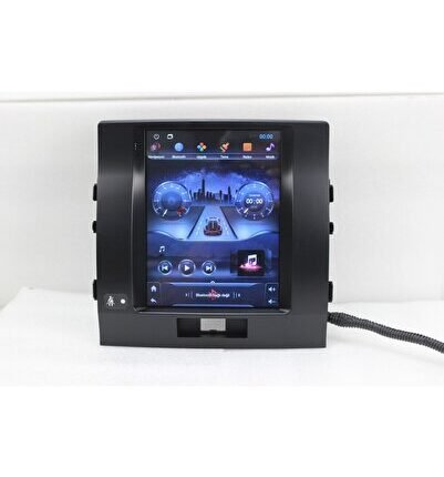 Toyota Land Cruise (2007-2015) Uyumlu Android 12 Carplay Navigasyon Tesla Ekran Multimedya -