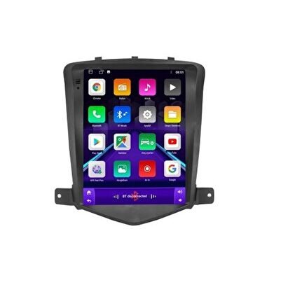 Chevrolet Cruze Android 12 Carplay Navigasyon Tesla Ekran Multimedya - 2GB Ram 32GB HD