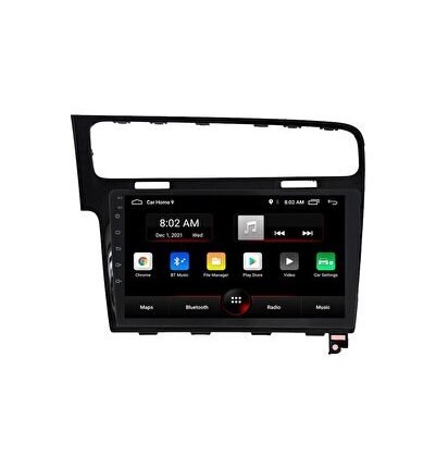Volkswagen Golf 7 Android 12 Carplay Navigasyon Multimedya - 2GB Ram 16GB HDD