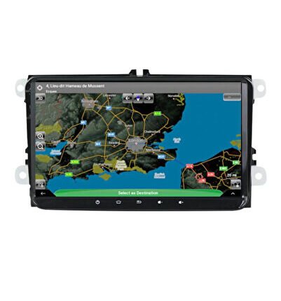 Volkswagen Scirocco (2009-2016) Android 12 Carplay Navigasyon Multimedya - 2GB Ram 16G