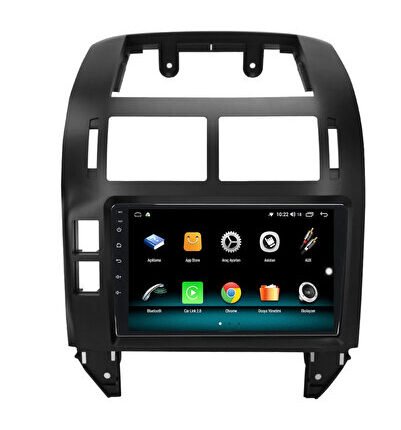 Volkswagen Polo (2001-2008) Android 12 Carplay Navigasyon Multimedya - 2GB Ram 32GB HD
