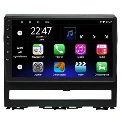Fiat Albea (2005-2012) Uyumlu Android 12 Carplay Navigasyon Multimedya - 2GB Ram 32GB HDD